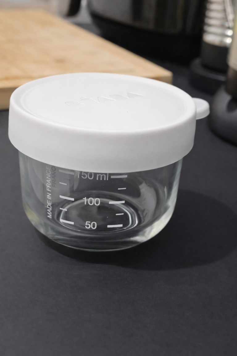 Petit pot en verre gradué Béaba