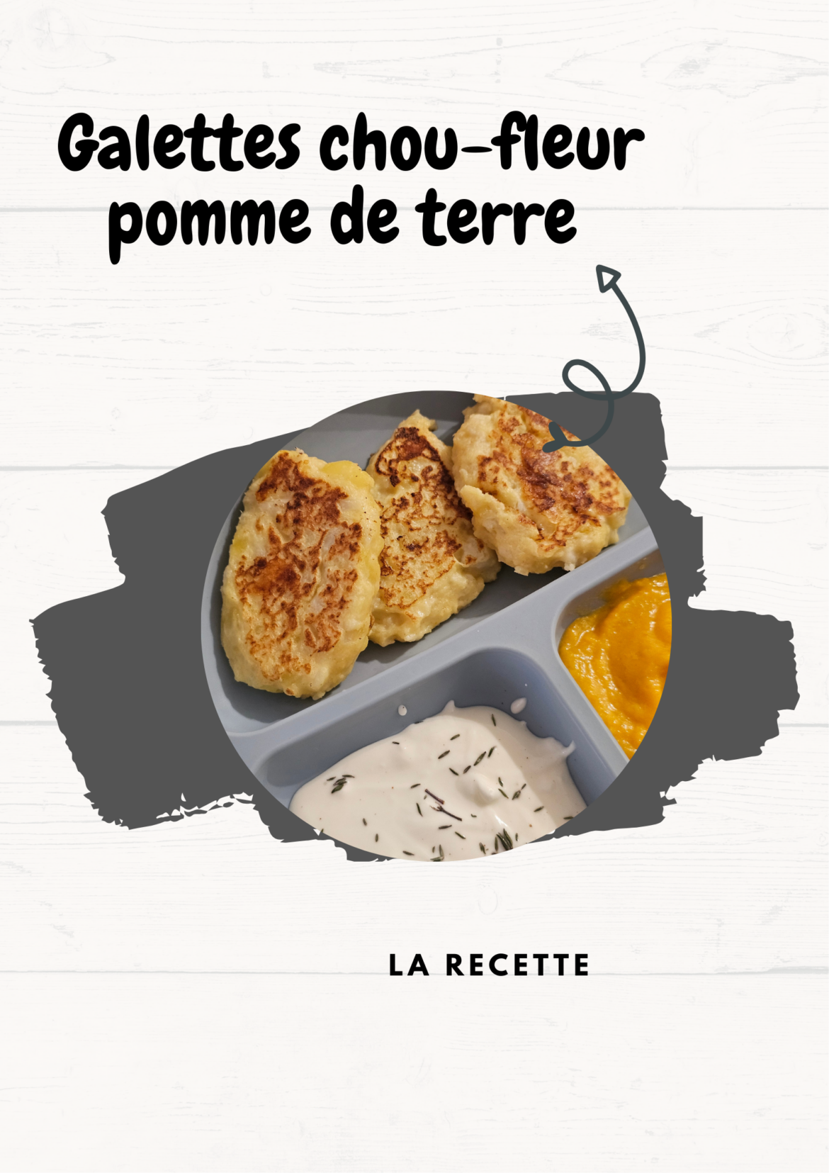 galettes chou fleur pomme de terre