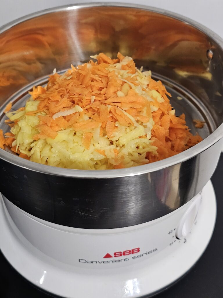 legumes vapeur pour galettes