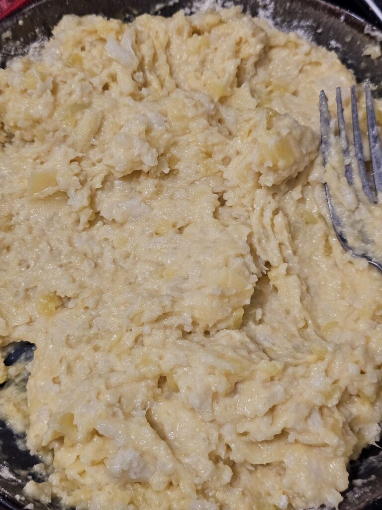 chou fleur pomme de terre oeuf