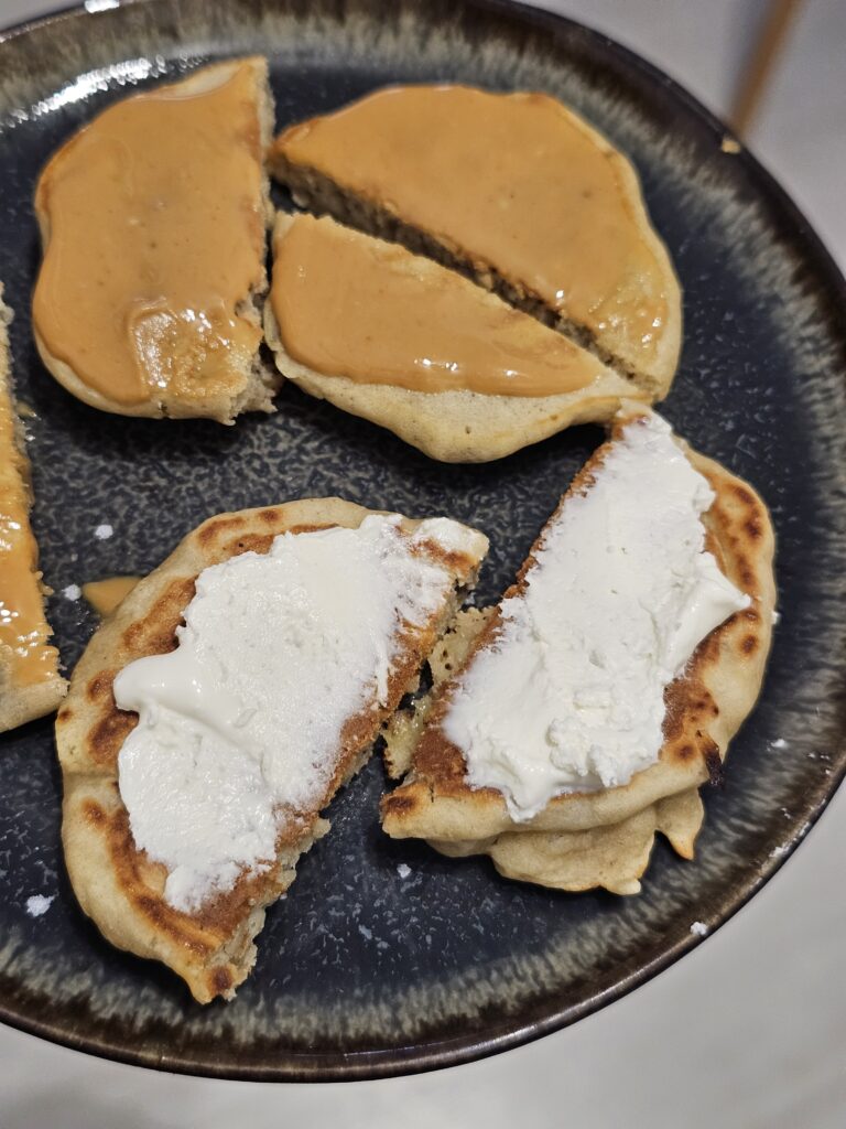 pancakes à la banane pour toute la famille