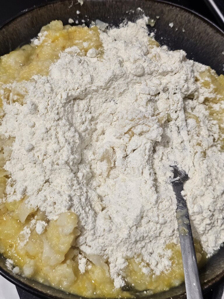 préparation galettes chou fleur