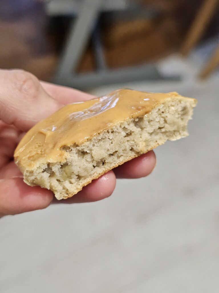 texture moelleuse pancakes banane